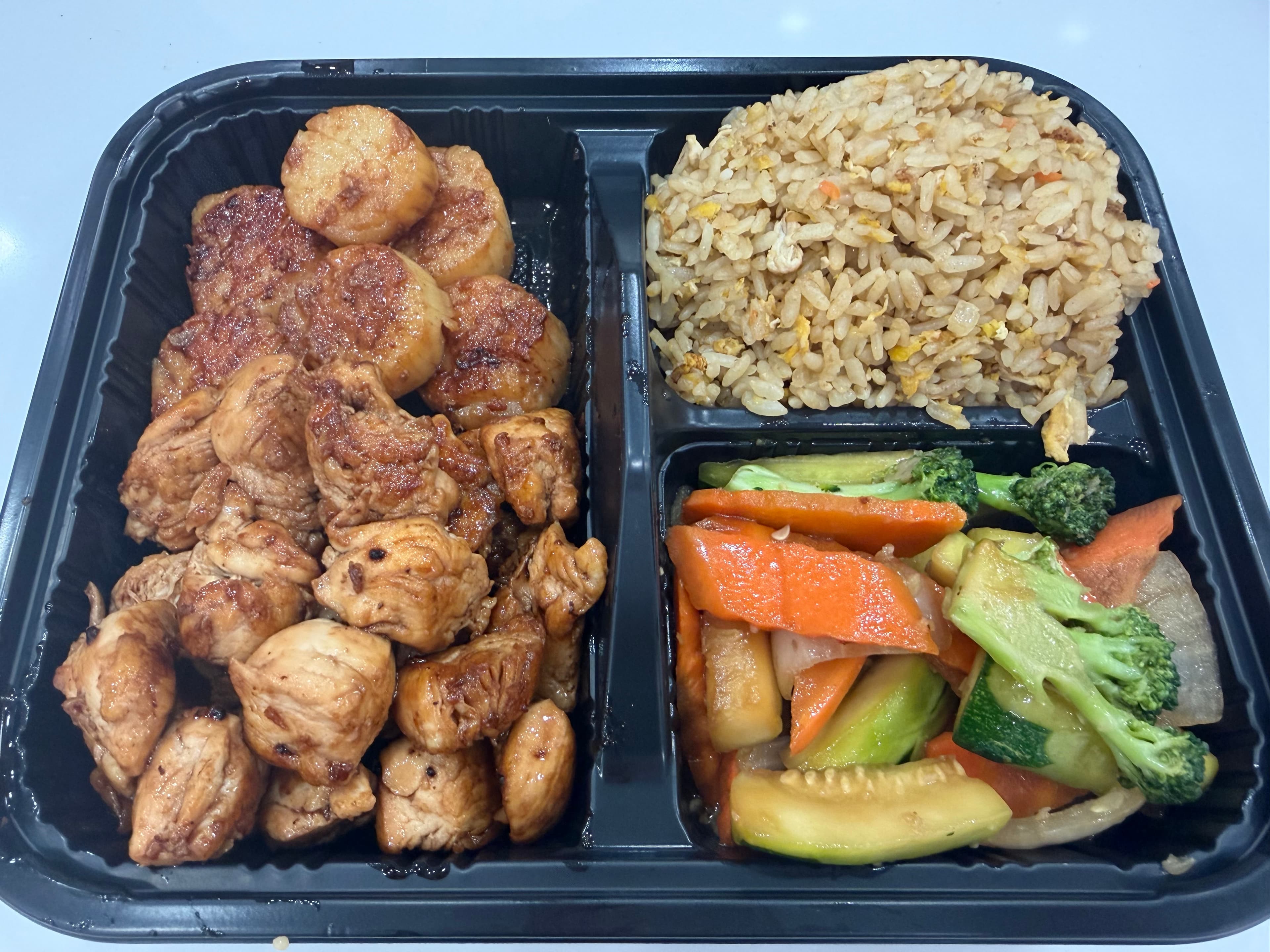 Chicken & Scallop Hibachi
